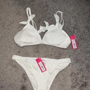 NWT white bikini